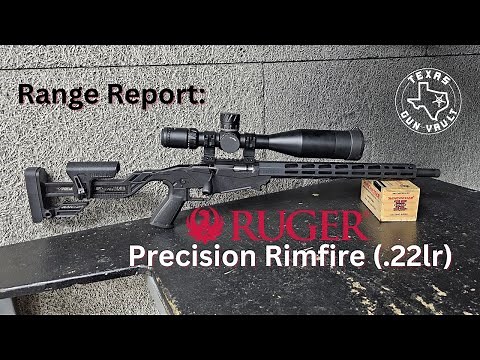Range Report: Ruger Precision Rimfire Rifle (.22lr) - Great accuracy on a budget?