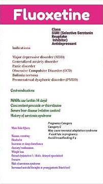 Fluoxetine (Prozac) Uses, Dose & Side Effects Explained