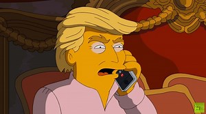 'The Simpsons' weigh in on the election