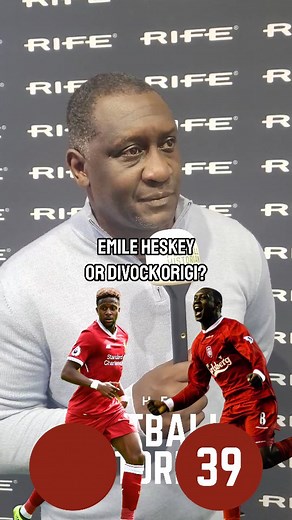 Emile Heskey: Who's Scored More Premier League Goals for Liverpool ⚽️ Speaking at RIFE's Don't Miss Challenge and launch of their Black Edition Putters, Emile Heskey picked his best striker #emilheskey #rife #golf #petercrouch #darwinnunez #codygakpo #danielsturridge #phillipecoutinho #divockorigi #football #soccer #footy #footballhistory #footballhistorian | The Football Historian