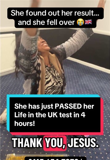 She found out her result… and she almost fell over 😭🇬🇧 The shock. The relief. The happiness. She has just PASSED her Life in the UK test. After all the nerves and revision, the result finally came through… and the reaction was priceless. To celebrate, I gave her chocolate 🍫 And of course… the entire Golden Class got chocolate too. Because when our students pass, we celebrate together. This is more than just an exam. It is one step closer to ILR. One step closer to British citizenship. With i