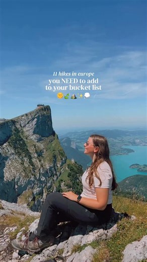 tap for the locations and hiking details 💫 save for future planning 😇 honestly there are sooo many hikes that could make it in here and it’s my life goal to try hikes all over europe, but for now here are 11 stunning hikes featuring such a variety of landscapes around europe that you need to add to your bucket list 🌿 11 incredible hikes in europe ✨ 📍tegernseer hütte, germany 🗺️ region: bavaria 🚶🏼‍♀️distance: 12 km (total) ⛰️elevation: ~ 800 meters 📍múlagljúfur canyon, iceland 🗺️ region: