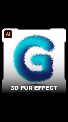 mj on Instagram: "Realistic 3D Fur Effect in Adobe Illustrator #texteffect #graphicdesign #photoshop #design #che #art #typography #text #logo #graphicdesigner #graphic #texteffects #spr #adobe #Illustrator #adobephotoshop #textes #texteamoureux #graphicart #d #textedamour #ais #textefran #quoteoftheday #citationsdusoir #citationsolitude #citationsurlavie #citationsdz #citationsad #bhfyp"