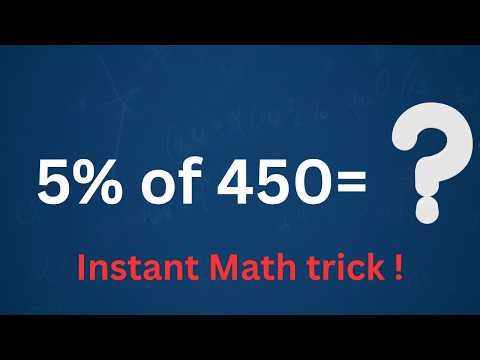 5% of 450 (Five percent of 450)