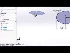 SolidWorks Ellipse Command: Unlock Perfect Ovals & Complex Curves!