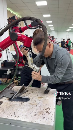 Industrial Six-Axis Robotic Welding Arm