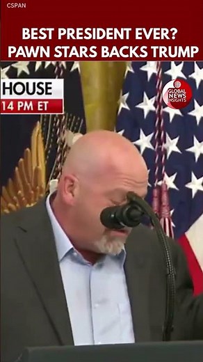 Rick Harrison Praises Trump at White House, Calls Him “Best President Ever”