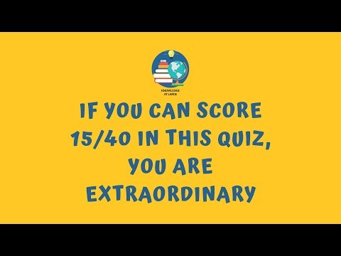 40 Knowledge Questions That Will Blow Your Mind | Knowledge At Large Quiz Game Show – Episode 23