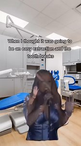 When your heart breaks a little after that tooth breaks and it's not a simple extraction anymore By @s2_kbumblebee #dental #dentist #dentalstudent #dentalhygiene #dentalhygienestudent | Dentistry blog