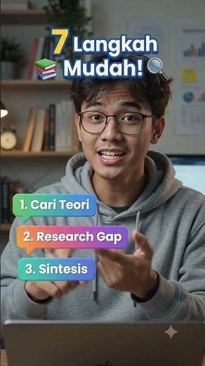 7 langkah mudah #skripsi #proposalpenelitian #metodologipenelitian #tugasakhir #mahasiswaakhir