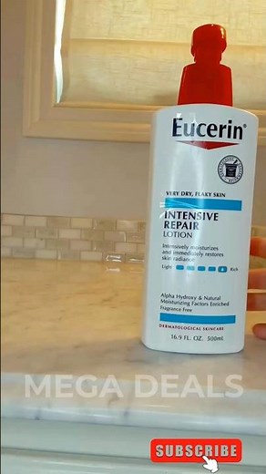 Best Lotion for Winter Dryness? Eucerin Intensive Repair Tested!