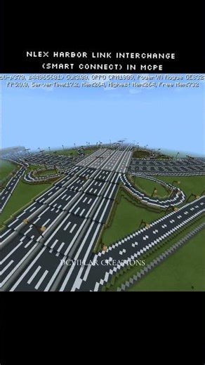 #nlex harbor link interchange or SMART Connect in #minecraft #mptc #nlexcorporation
