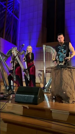 @HarpTwins @VolfgangTwins LIVE clip from Seattle! 10/21/23