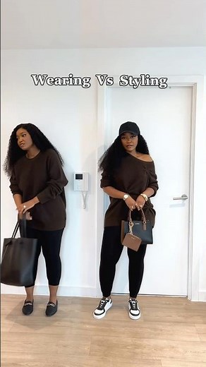 How to style an oversized jumper | Simple styling hack that can elevate your look