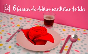 12 formas originales y fáciles de doblar servilletas (de tela y papel) para una ocasión especial