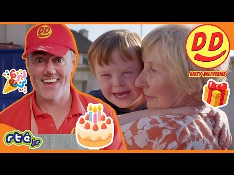 🎂 Planning a SURPRISE Birthday Party! 🎉 | Dizzy Deliveries | RTÉjr