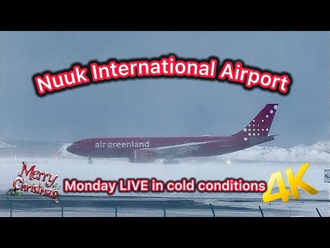 LIVE Nuuk Intl. Airport 22/12-2025