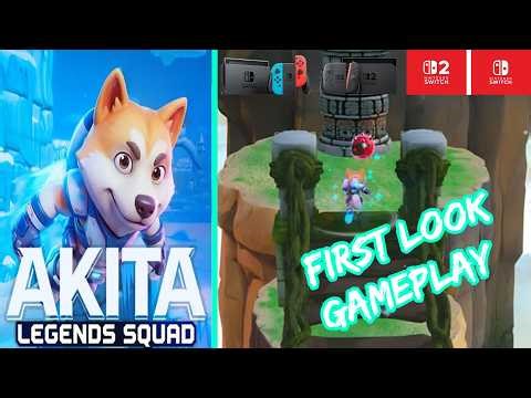 Akita: Legends Squad – Nintendo Switch / Switch 2 Gameplay