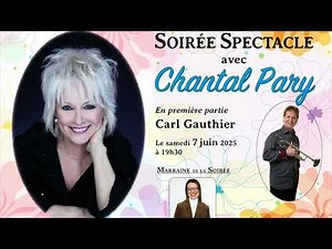Spectacle de Chantal Pary 7 juin 2025
