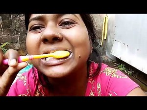 Tooth brushing challenge video