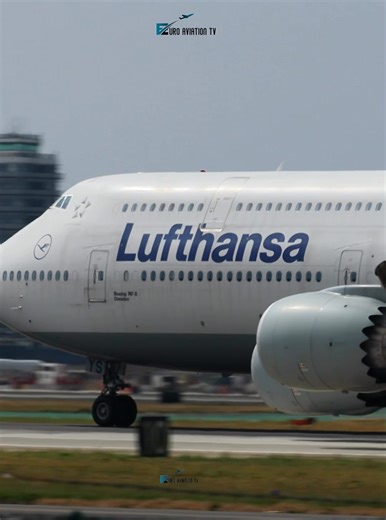 🗣️QUEEN ✈️ Lufthansa Boeing 747-8I takeoff at Los Angeles LAX #planespotting #euroaviationtv #aviationdaily #fblifestyle #Lufthansa | Euro Aviation TV