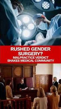 Gender Surgery Lawsuit: What It Means for Malpractice Law