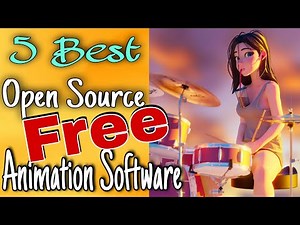 5 Best in Industry open source free animation software || Learn Free 2D Animation and 3D Animation