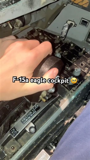 F-15A Eagle Cockpit 🔥🔥 #f15 #aviation #f15eagle #fyp #viral