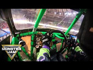 Grave Digger | Monster Jam Onboard | 2-Wheel Skills Challenge and Freestyle | Monster Jam