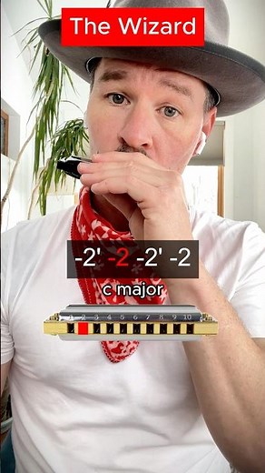 The Wizard Black Sabbath Harmonica Tutorial #harmonica #shorts