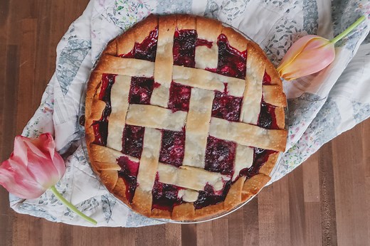 Easy Blackberry Pie Recipe | Berry Pie Recipe -