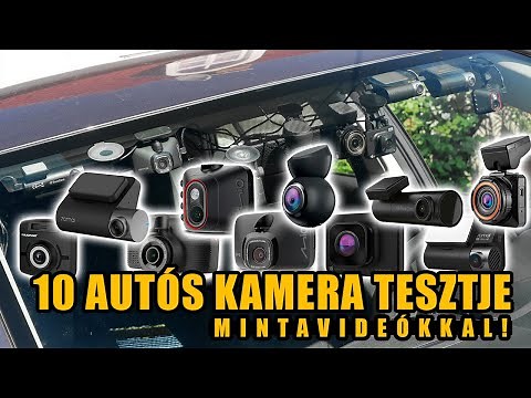 10 AUTÓS KAMERA tesztje, mintavideókkal: 70mai, Blaupunkt, Navitel, Mio, Truecam, Nagy DASHCAM-teszt