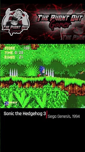 Sonic the Hedgehog 3 - SEGA GENESIS - 1994