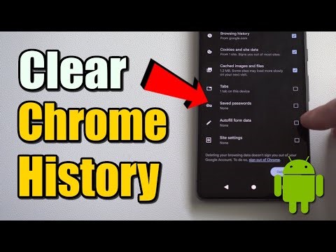 How to Clear Google Search History & Chrome Browser History on Android Phone (Best Method)