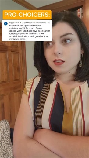 I REALLY don’t think you want to argue that things that have been part of human society for millennia are automatically morally fine… #ethics #history #abortion #prochoiceandproud #prolifeapologetics | Equal Rights Institute