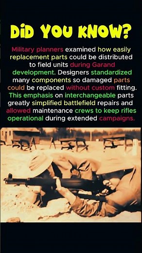 Why the M1 Garand’s Clip System Was Revolutionary #M1Garand #WWIIHistory #JohnGarand #ww2