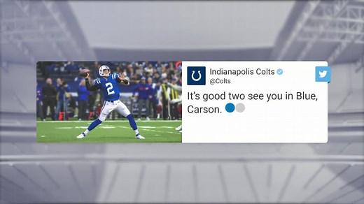 Colts reveal Carson Wentz's new jersey number in tweet