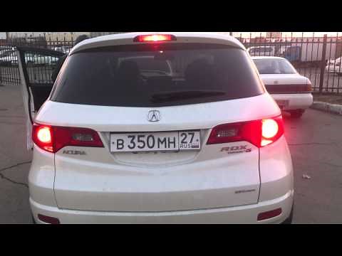 Acura RDX LED Bulbs in brake light .