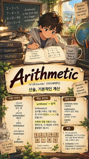 arithmetic 완벽 암기｜외우지 말고 이해하세요