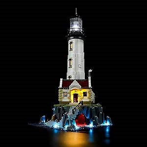 BRIKSMAX Led Lighting Kit for LEGO-21335 Motorized Lighthouse - Compatible with Lego Ideas Building Blocks Model- Not Include The Lego Set