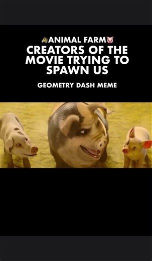 FARM🐷 #geometrydash #shorts #funny #memes #fypシ #gdmemes #viral #wow #movie #trailer #animals #what