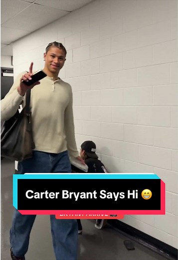 Carter Bryant & Dylan Harper Arrive for Spurs Game 6