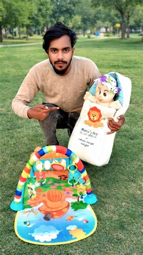 🍼ASMR Baby Sleeping Bag + Play Gym Mat Combo |Honest Review #shorts #viral #shortvideo