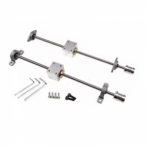 [Hot Item] T8 Lead Screw 3D Printing Lead Screw Diameter 8mm Trapezoidal Lead Screw Nut Sleeve Set Recipe Nut Holder