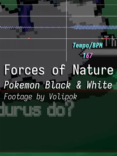 i never beat White because i lost my emulator save while grinding right outside the elite 4. || #oscilloscope #pokemon #pokemonblackandwhite #videogamemusic #nintendods || Swords of Justice/Forces of Nature - Pokémon Black & White