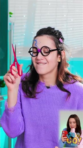 BUBBLE TROUBLE: CHEWING GUM REMOVAL HACK! 🍭 | 123 GO! Reacts #shorts