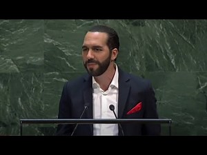President Nayib Bukele's first speech at the UN