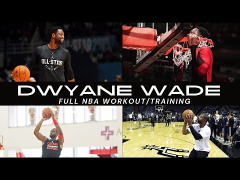 Dwyane Wade FULL NBA WORKOUT/TRAINING - Workout Like a Champion #NBA