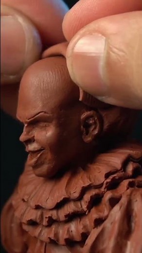 Pennywise Sculpture | IT - Timelapse #shorts