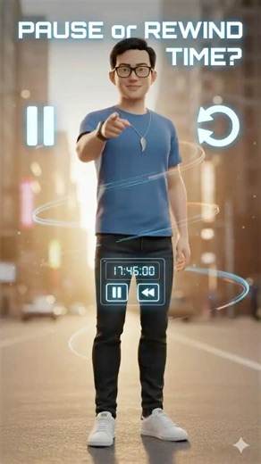 Pause Time or Rewind Time - Which Would You Choose?